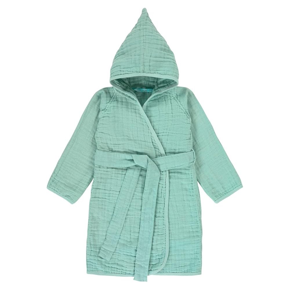 Baby-Bademantel – Baumwollgaze – 100 % Baumwolle