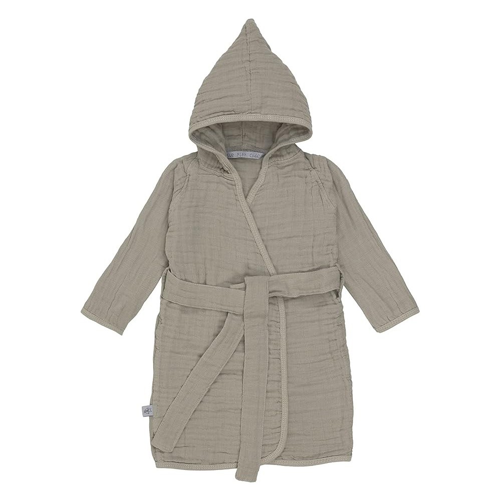 Baby-Bademantel – Baumwollgaze – 100 % Baumwolle