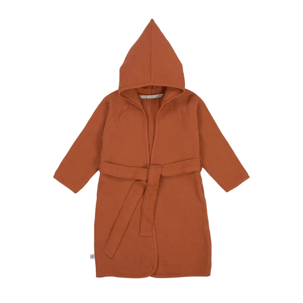 Baby-Bademantel – Baumwollgaze – 100 % Baumwolle