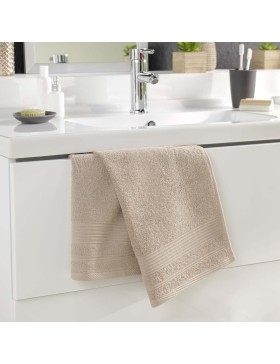 Serviette de Toilette 50x90 cm - 100% Coton