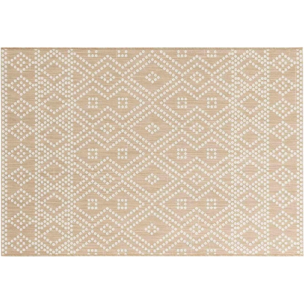 Tapis Rectangle Tania Tissé Plat - 120x170 cm ou 160x230 cm - Élégance et Durabilité pour Votre Intérieur_