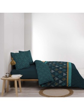 Juego de cama Triad: microfibra estampada, suave y con certificación Oeko-Tex