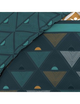 Juego de cama Triad: microfibra estampada, suave y con certificación Oeko-Tex