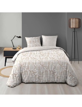 Juego de cama Pandoris - Microfibra estampada, suave y con certificación Oeko-Tex