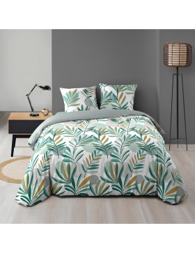 Set di biancheria da letto Louna - Microfibra stampata, morbida e certificata Oeko-Tex