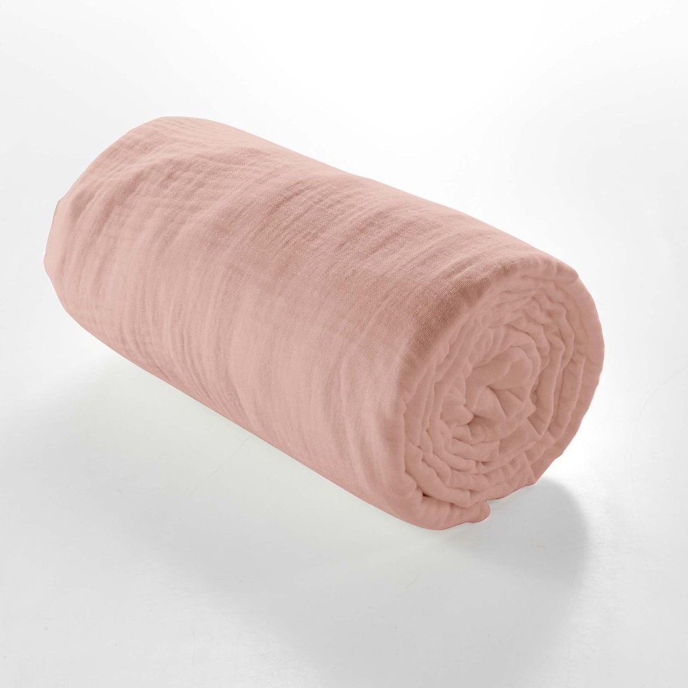 Hoeslaken van katoengaas - 30 cm diepe zak - Meerdere maten - Meerdere kleuren
