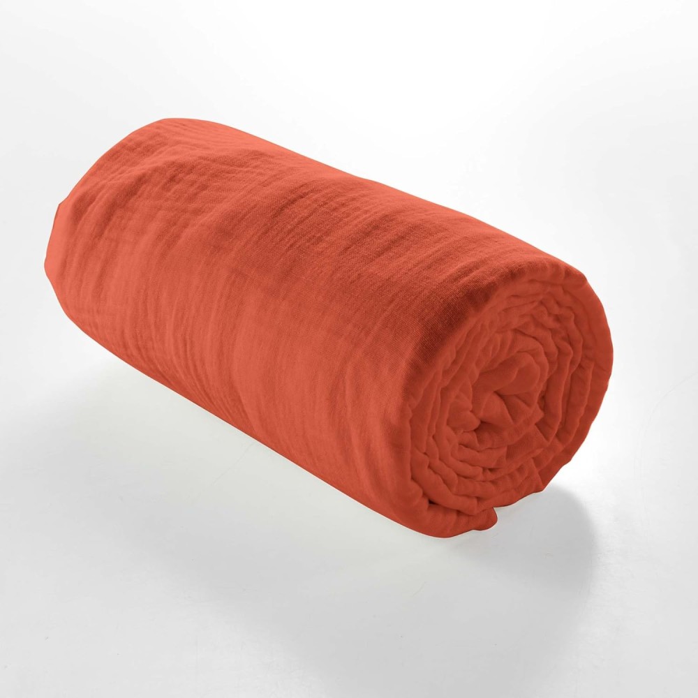 Hoeslaken van katoengaas - 30 cm diepe zak - Meerdere maten - Meerdere kleuren