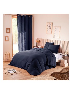 Lenzuolo con angoli in garza di cotone - Tasca profonda 30 cm - Varie misure - Vari colori