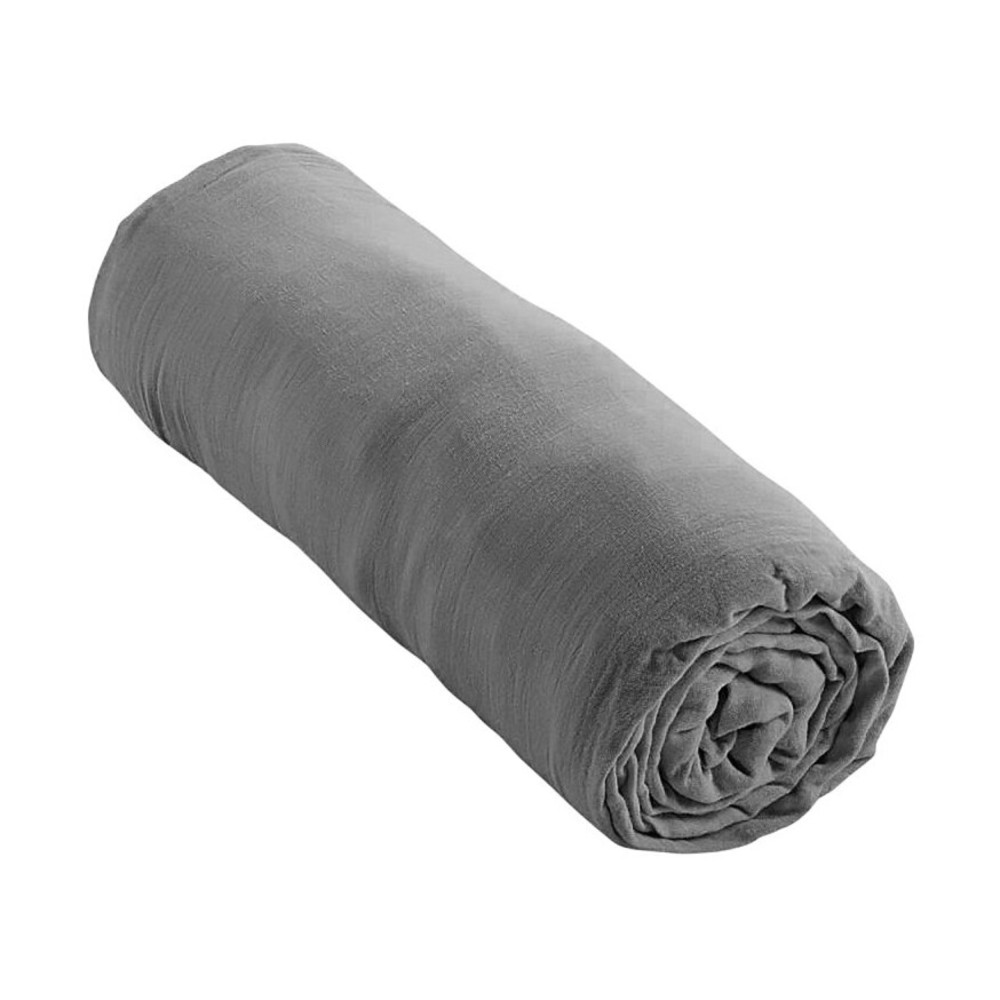 Lenzuolo con angoli in garza di cotone - Tasca profonda 30 cm - Varie misure - Vari colori