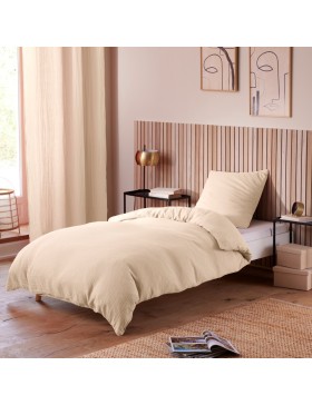 Set di 2 federe in garza di cotone - Morbide, traspiranti, certificate Oeko-Tex