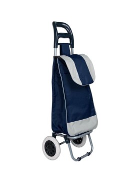Carrello della spesa, carrello della spesa a 2 ruote, capacità 30 kg, 2 ruote, carrello del mercato