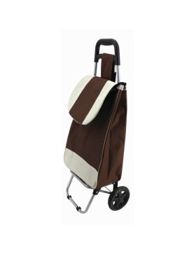 Winkelwagen, 2 wielen winkelwagen, 30 kg capaciteit, 2 wielen, marktwagen