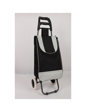Carrello della spesa, carrello della spesa a 2 ruote, capacità 30 kg, 2 ruote, carrello del mercato