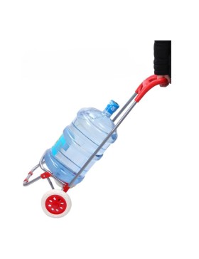 Carrito de la compra, carrito de la compra de 2 ruedas, capacidad de 30 kg, 2 ruedas, carrito de supermercado