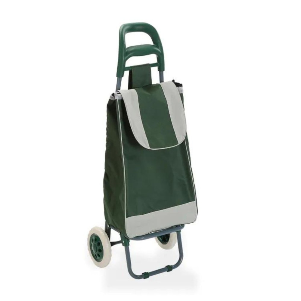 Carrello della spesa, carrello della spesa a 2 ruote, capacità 30 kg, 2 ruote, carrello del mercato