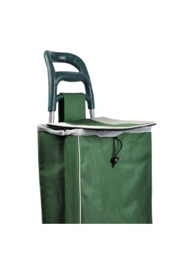 Winkelwagen, 2 wielen winkelwagen, 30 kg capaciteit, 2 wielen, marktwagen