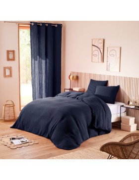 Conjunto completo de 4 peças em gaze de algodão 240 x 220 cm - certificado Oeko-Tex