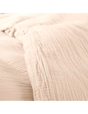 Completo 4 pezzi in garza di cotone 240 x 220 cm