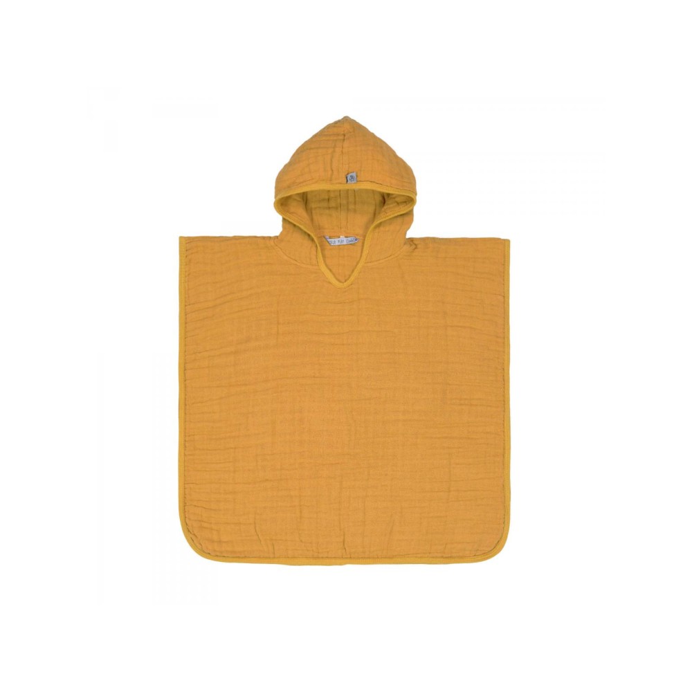 Poncho para Bebê - Gaze de Algodão - 100% Algodão