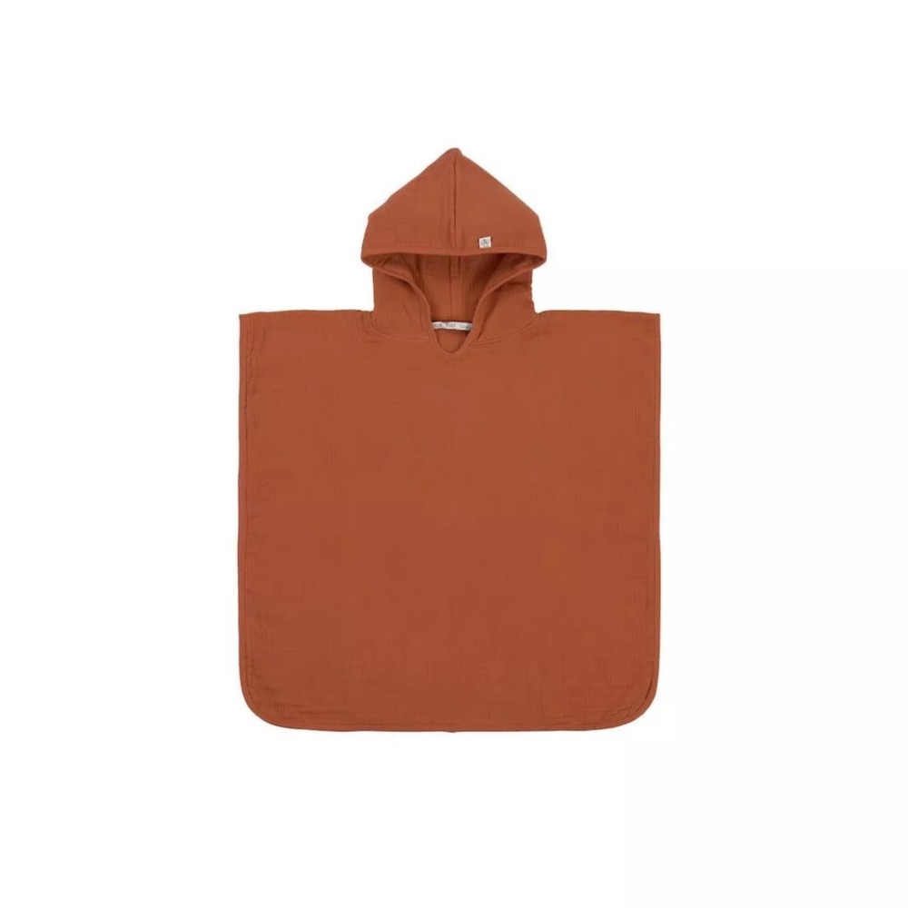 Poncho para Bebê - Gaze de Algodão - 100% Algodão