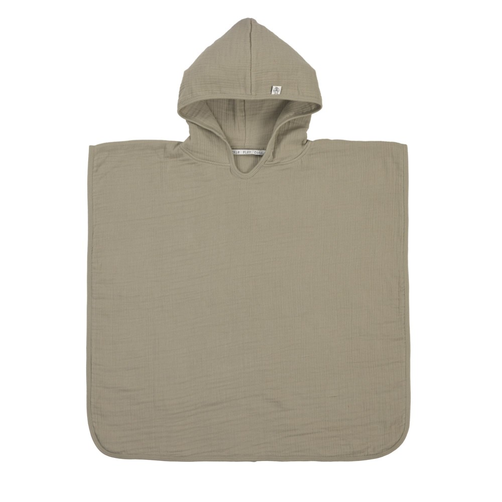 Babyponcho - Katoenen gaas - 100% katoen