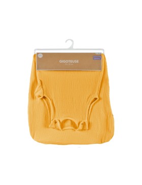 Saco de dormir para bebé sin mangas - Gasa de algodón 100 % suave con cremallera lateral