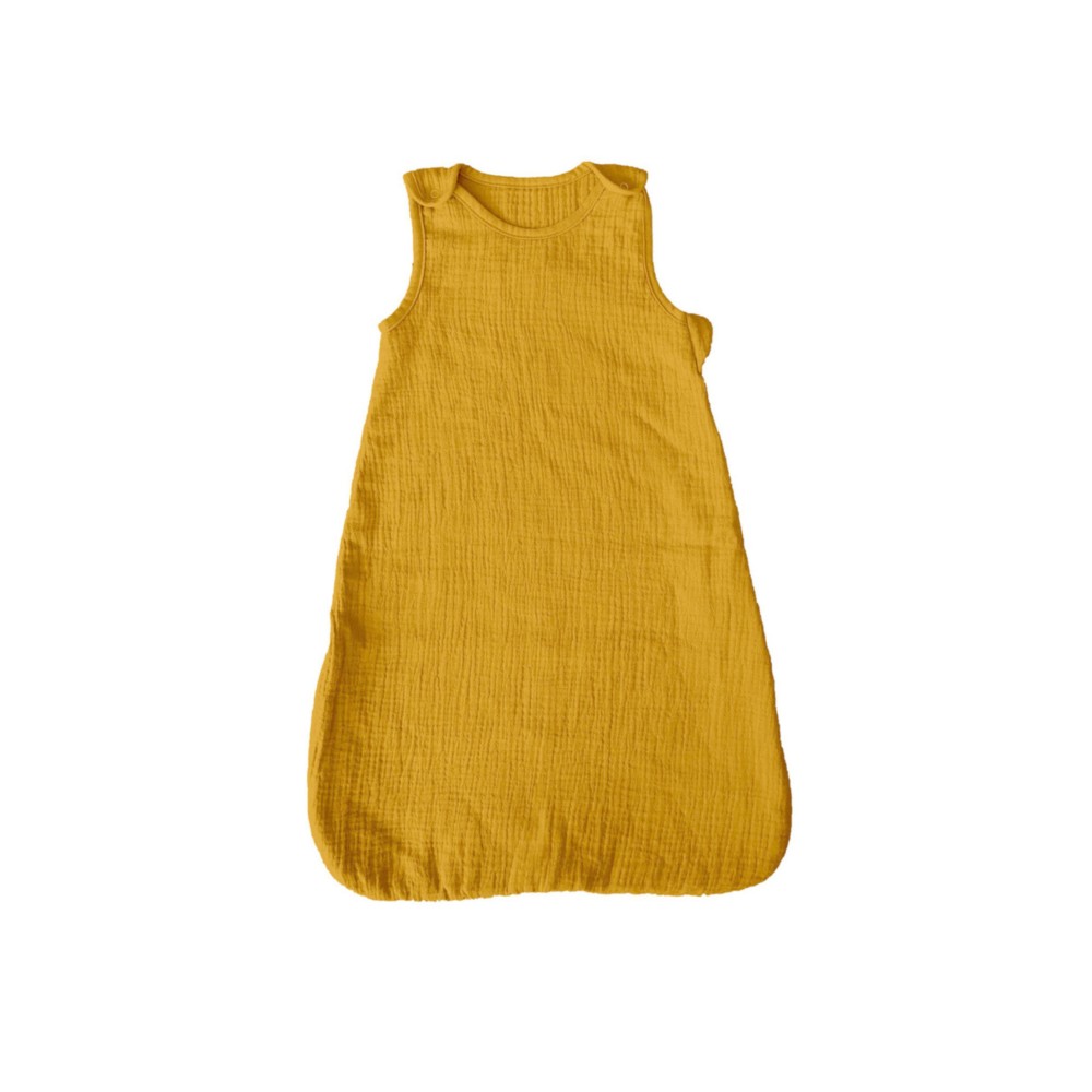 Ärmelloser Babyschlafsack – 100 % Baumwollgaze