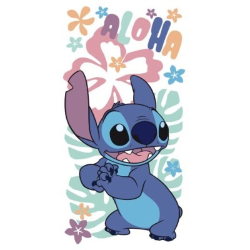 Telo da spiaggia / Bain Stitch Disney – 70x140 cm – Aloha Hawaii