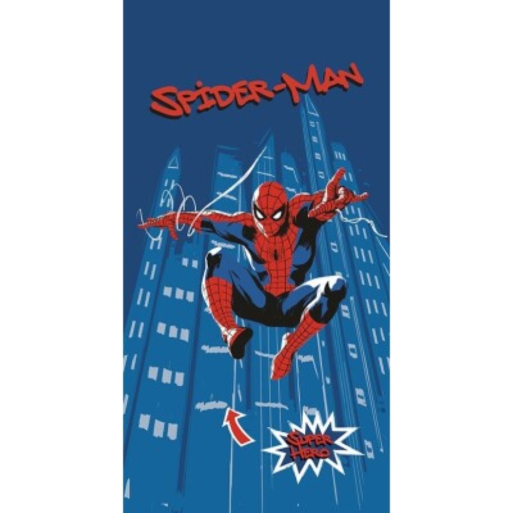 Serviette de Plage Spider-Man – 70x140 cm – 100% Coton – Produit Officiel