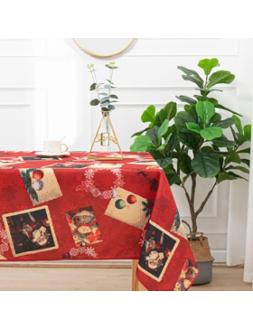 Mantel navideño antimanchas 150x240 cm Trineo