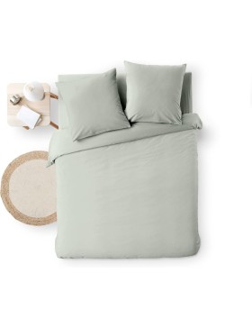 Set di biancheria da letto 3 pezzi - 100% cotone tinto in filo - Meline