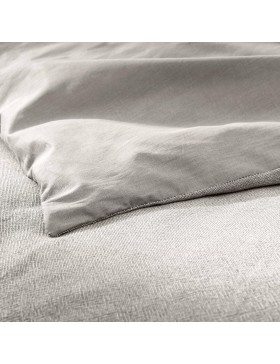 Conjunto de cama de 3 peças - 100% algodão tingido em fio - Meline