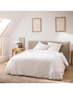 3-delige beddengoedset - 100% garengeverfd katoen - Meline