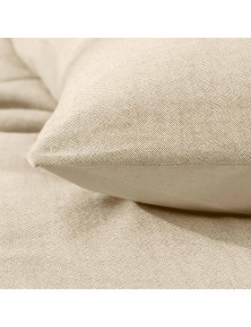 Set di biancheria da letto 3 pezzi - 100% cotone tinto in filo - Meline