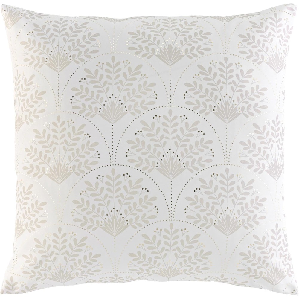 MAJESTIA 60 x 60 CM CAPA REMOVÍVEL COMPRIMIDA, POLIÉSTER COM IMPRESSÃO METÁLICA