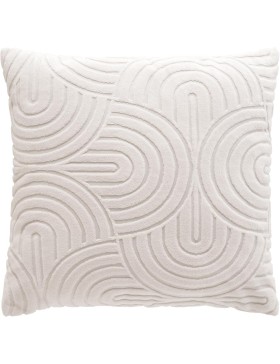 HOUSSE DE COUSSIN 40x40 CM BOUCLETTE DÉVORÉE SOLLY