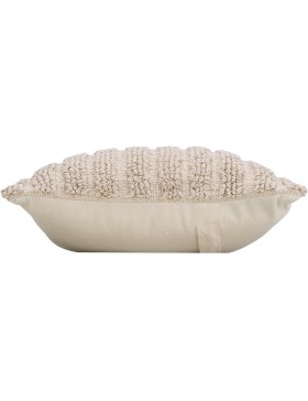 KIYO KUSSENHOES 40x40 CM - KATOEN & POLYESTER MET METALLISCHE DRADEN