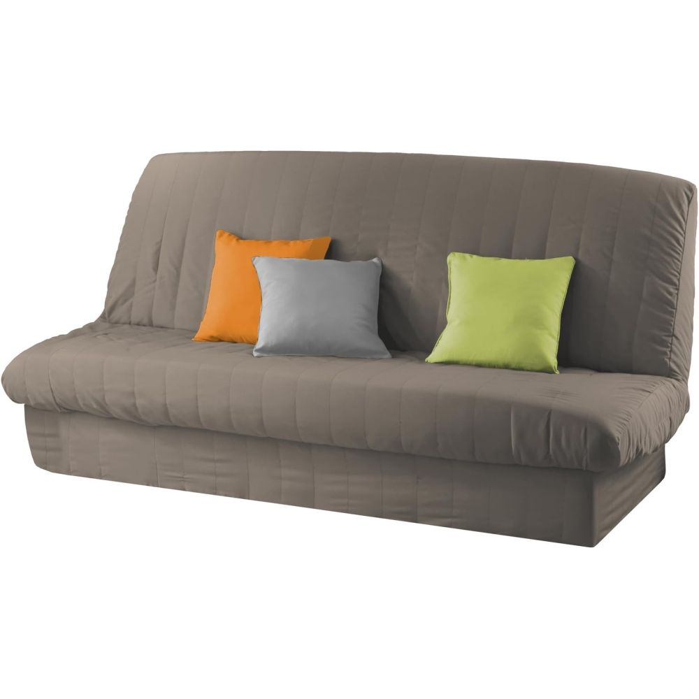 Housse de clic clac Matelassée Taupe