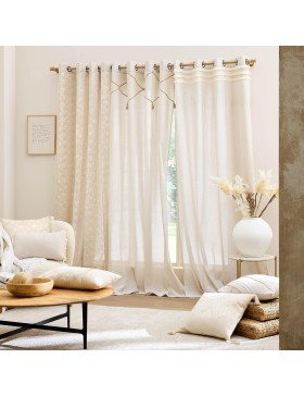 Cuscino Rimovibile Compresso 45x45 cm Policotone Stampato - SAHARIS