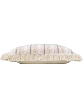 COUSSIN DÉHOUSSABLE COMPRESSE 60 x 60 CM COTON TISSÉ ATLAS NATUREL