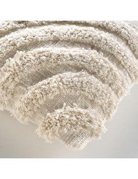 Kissenbezug 40x40 cm Baumwolle/Polyester getuftet - SILIO