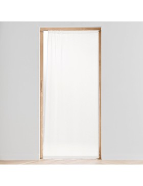 Panel de bolsillo para barra de cortina transparente de 90 x 200 cm