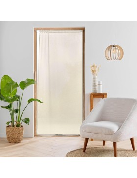 Panel de bolsillo para barra de cortina transparente de 90 x 200 cm
