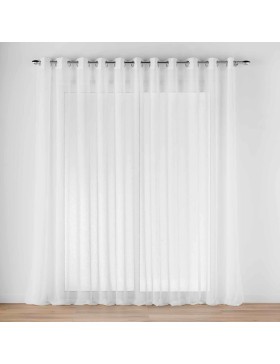 Pannello con occhielli effetto lino intrecciato HALTONA