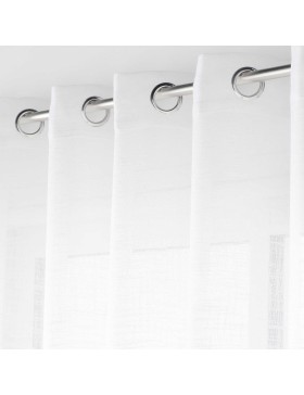 Panel de ojales con efecto lino tejido HALTONA