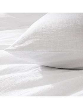 Set di biancheria da letto 3 pezzi - 100% cotone tinto in filo - Meline