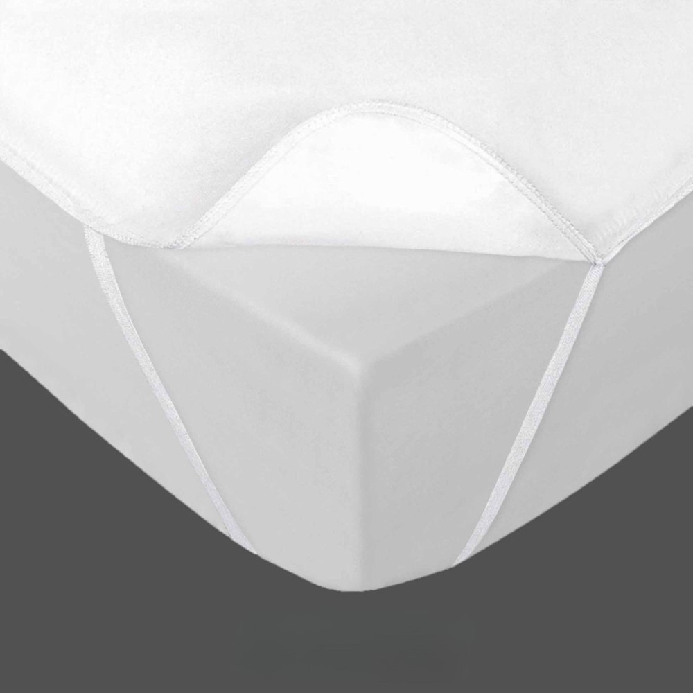 Coprimaterasso impermeabile monouso + 2 elastici - Polipropilene - Jessy White