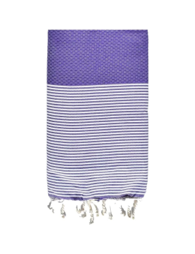 Toalha de Praia Favo de Mel 100% Algodão - Macia e Confortável - 100x200cm