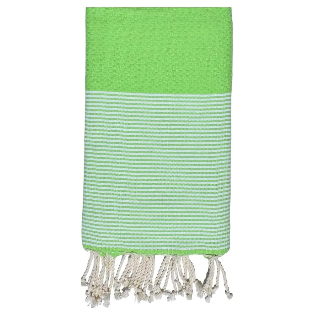 Toalla de playa Honeycomb 100% algodón - Suave y cómoda - Toalla de playa - 100x200cm