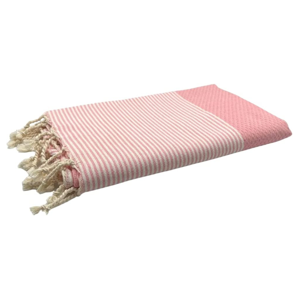 Toalha de Praia Favo de Mel 100% Algodão - Macia e Confortável - 100x200cm